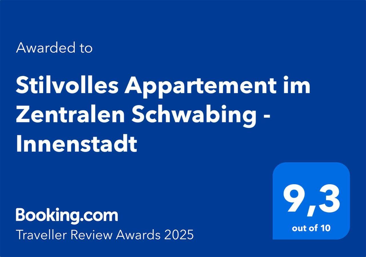 Stilvolles Appartement Im Zentralen Schwabing - Innenstadt Monaco di Baviera Esterno foto